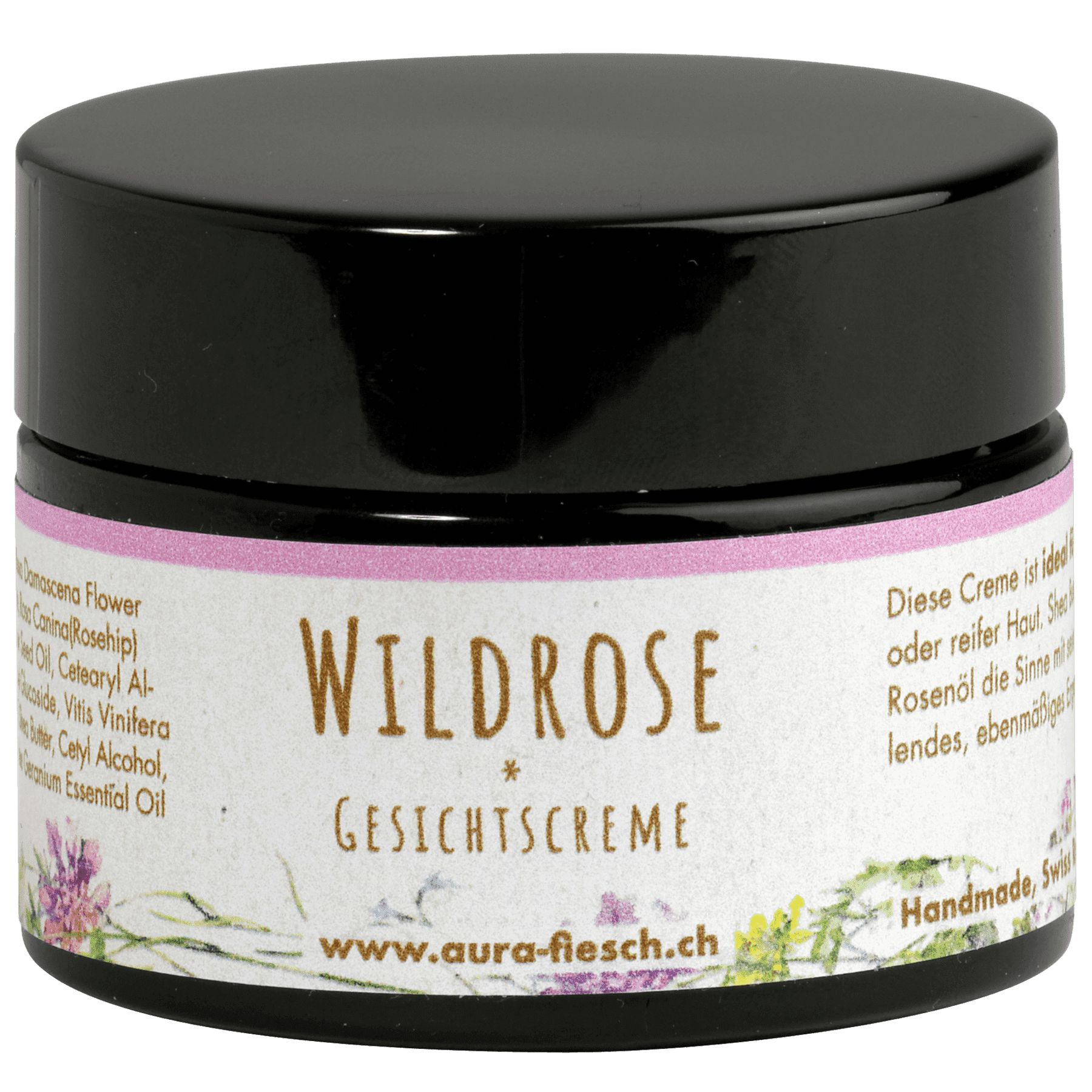 Crème à la rose sauvage