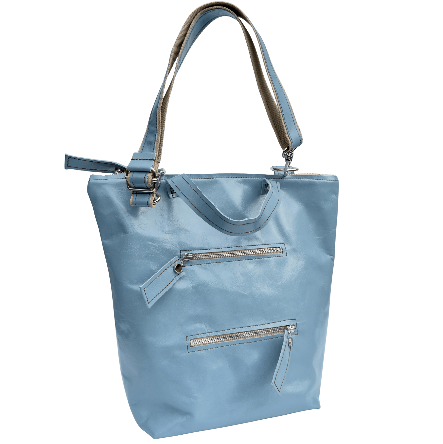 tasche-rucksack-battaglia-blau-ciel-vorne-henkel