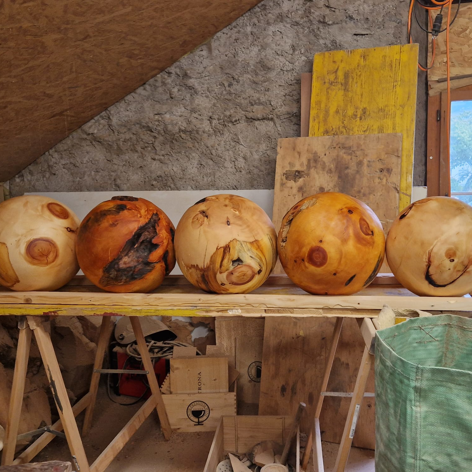 Boule en bois d’arolle